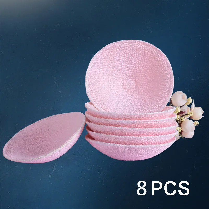 Breast Absorbent Pads Feeding Nursing Reusable High Quality Soft Cotton Mom Spill Prevention Pads Bra Breast Feeding Washable