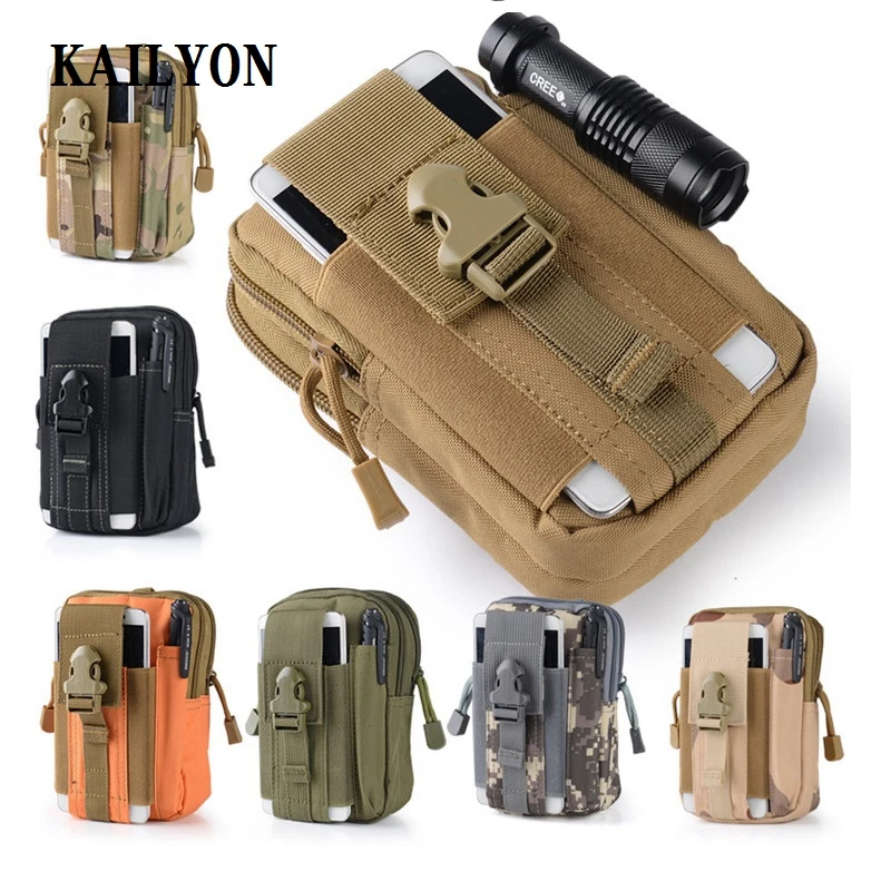 

Outdoor Tactical Holster Military Molle Hip Waist Belt Bag Wallet Pouch Purse Zipper Phone Case for RugGear RG702 case