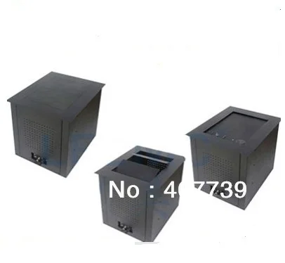 Черная кассета стильный электрический проектор подъемник моторизованный