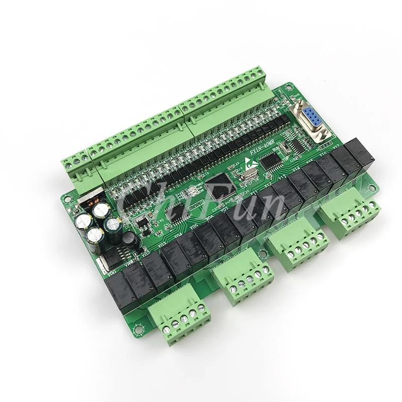 Промышленная плата управления PLC FX1N 40MR с корпусом RS485 MODBUS RTU связь DC24V 24 входа 16