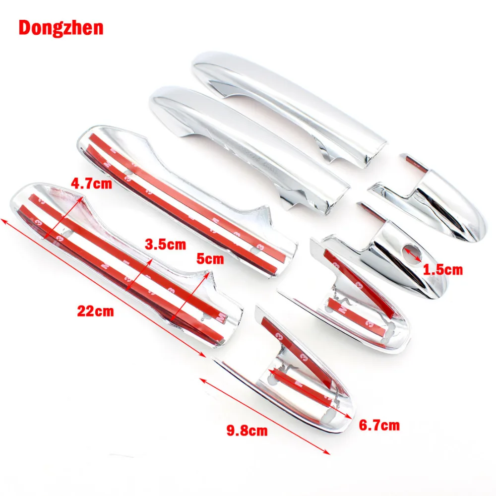 Dongzhen 8X автомобильные дверные ручки Накладка для Honda City 2009 2010 2011 2012 2013 2014