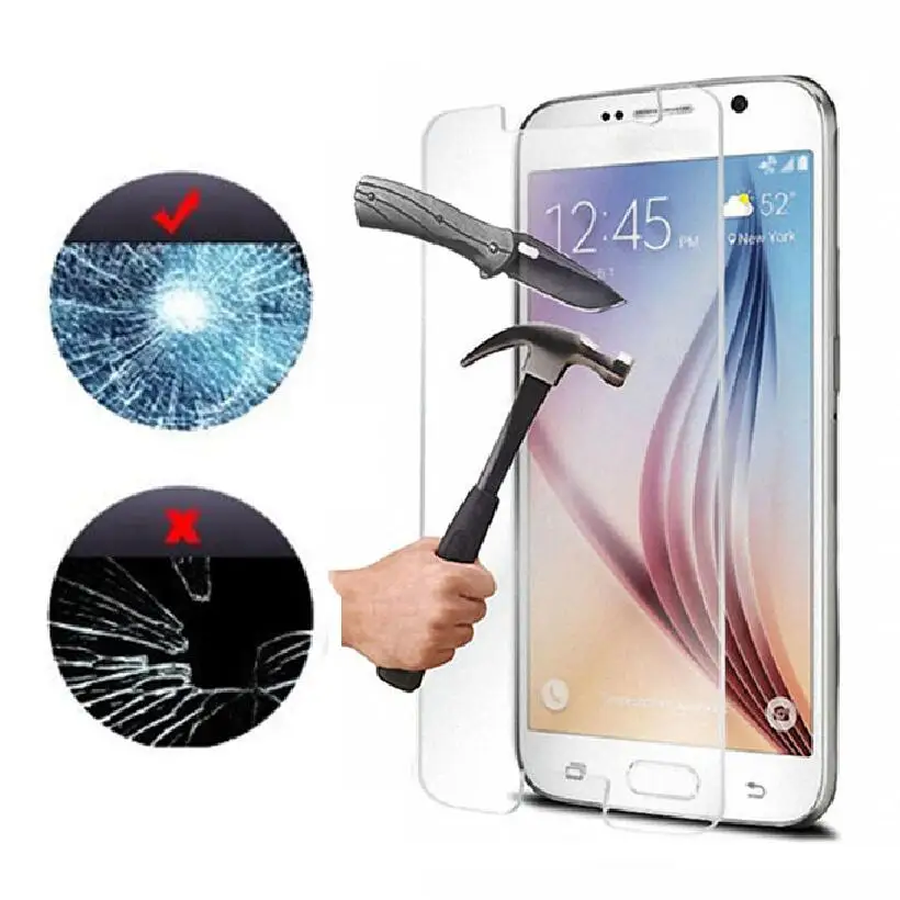 9H Закаленное стекло пленка для Samsung Galaxy A3 A5 A7 2016 2017 J1 J3 J2 J5 Prime G355 G360 G530 G531 чехол