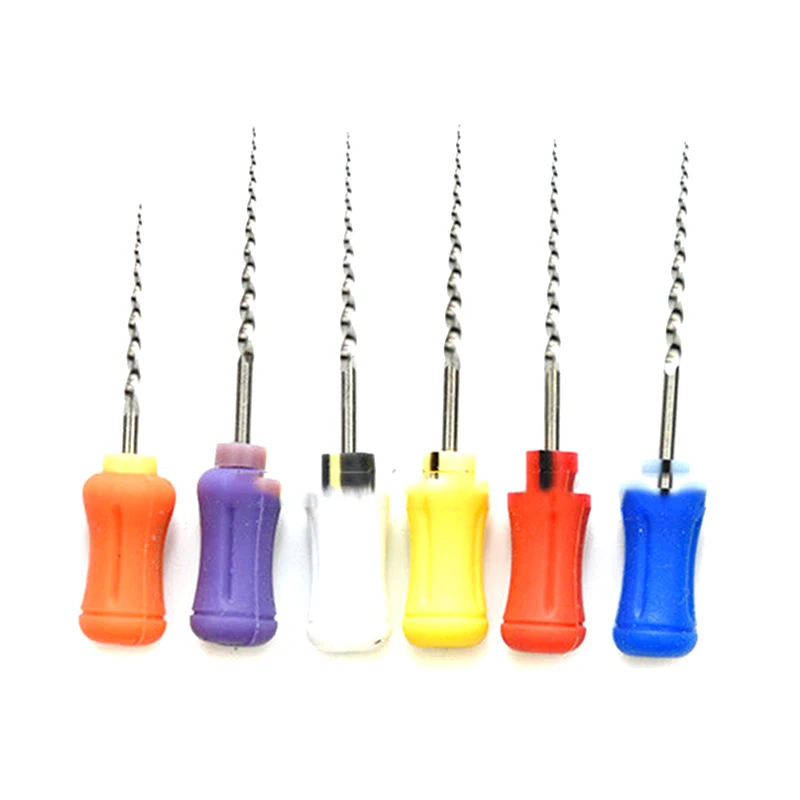 6 шт. иглообразных файлов ручной работы Pro конический Универсальный корневой