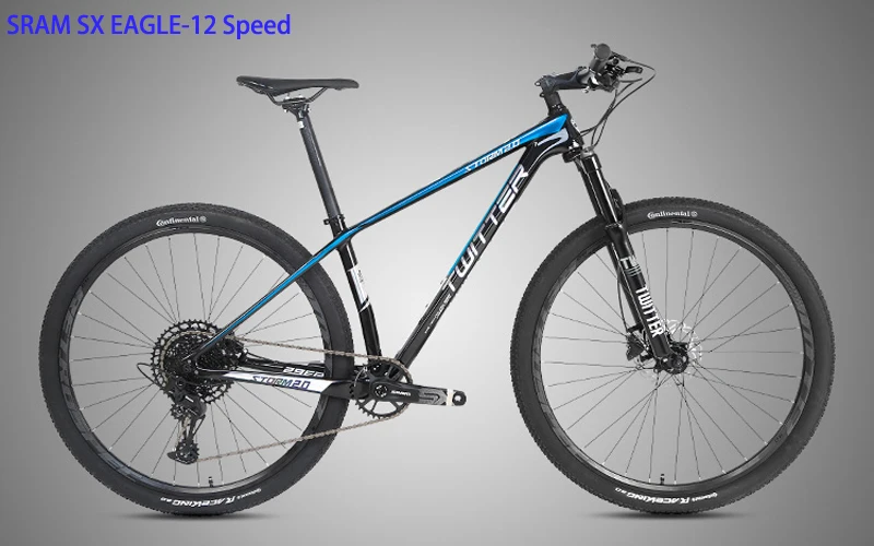 TWITTER 29 дюймов горный велосипед 27/22/30/33/12 Скорость углерода велосипеды mtb велосипедные шлемы для M2000/M6000/M7000/SRAM SX Орел Компоненты