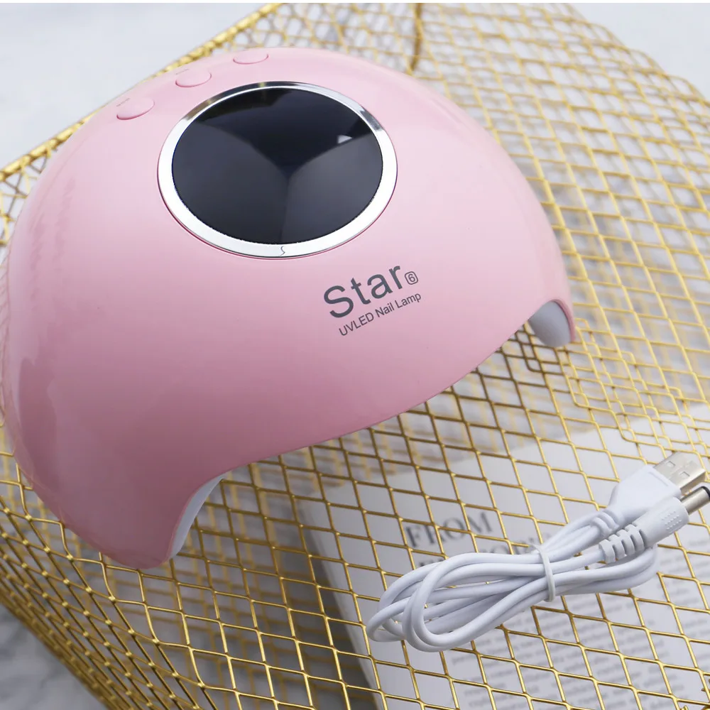 УФ лампа для сушки гель лака ногтей и с 3 настройками времени|Сушилки ногтей| |