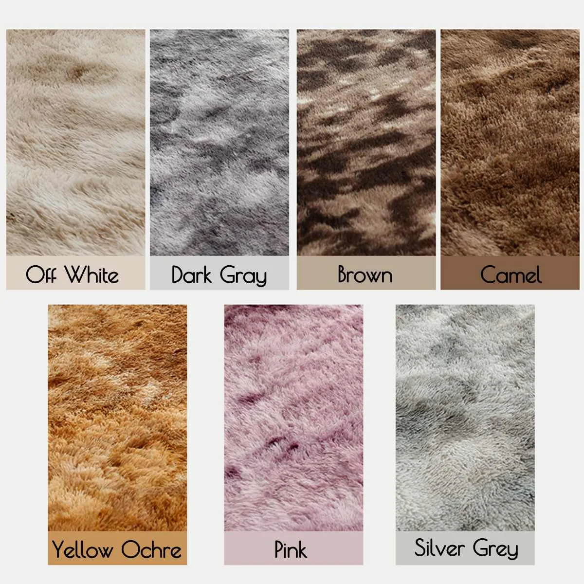 Soft Indoor Rugs Modern Shag Area Silky Antiskid Kids Carpet Shaggy Home Living Room/Bedroom Fluffy Plush Mat 160*230cm