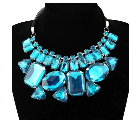 Free shipping fashion necklaces for women 2014 acrylic gem accessories | Украшения и аксессуары