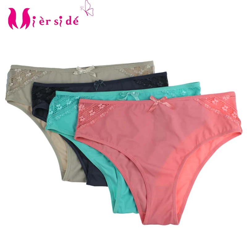 Женские трусики из высококачественного шелка NK14035|women panties|casual underwearquality panty |