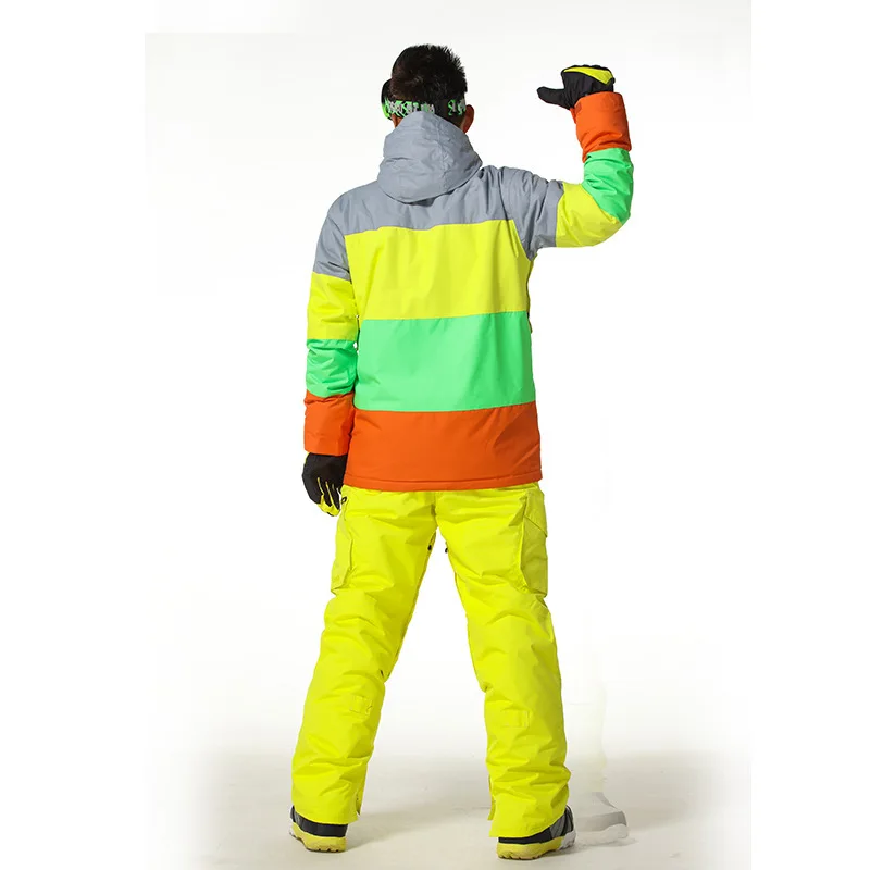 Мужской костюм для сноуборда 10 к водонепроницаемый ветрозащитный дышащий | Спорт