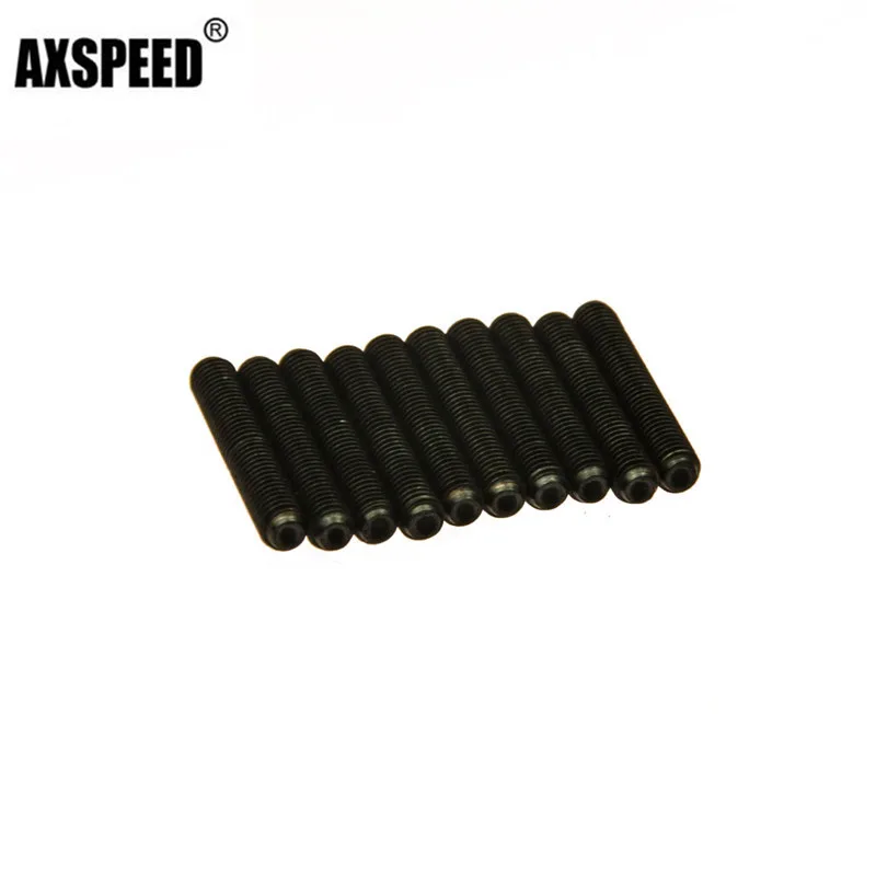 AXSPEED 10 шт. M3 3 мм 4 12 16 черный 9 станок винт углеродистая сталь метрическая резьба