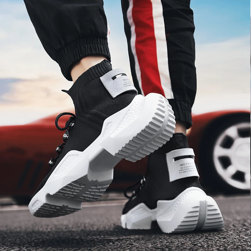 Весна-лето 2019 г. новая уличная обувь с мягкой подошвой мужская повседневная |