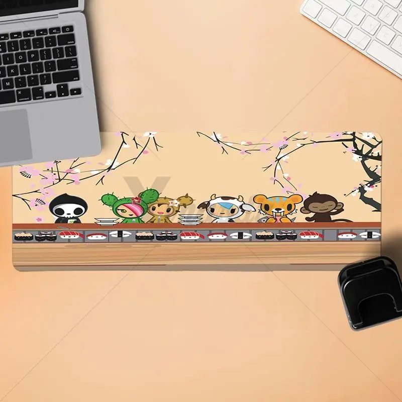 Yinuoda Tokidoki индивидуальные коврики для мыши Компьютерные Аниме Коврик для мыши и ноутбука Размер для 30x90 см и 40x90 см игровые коврики для мыши