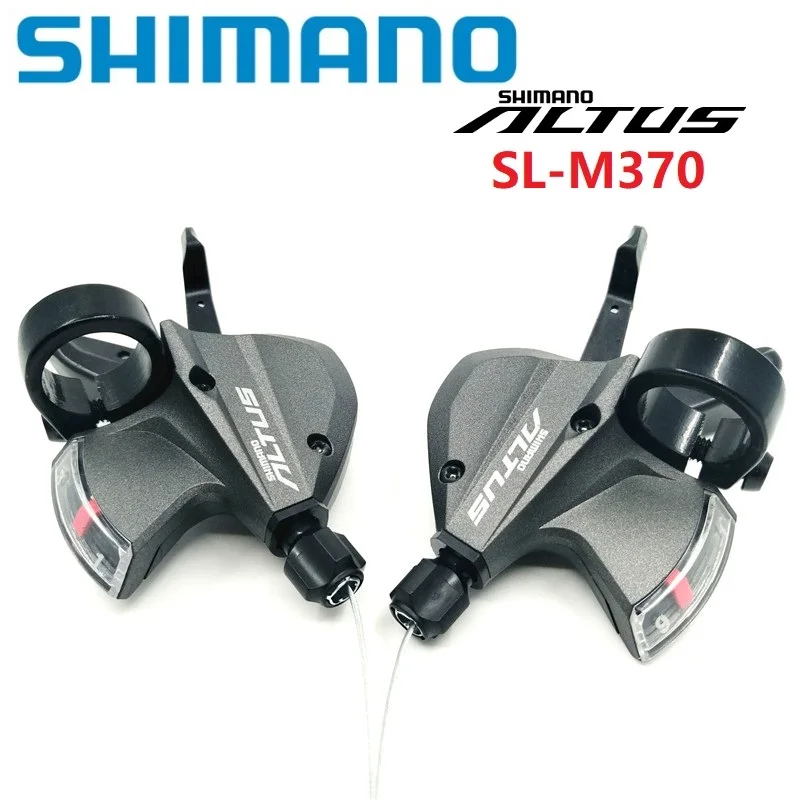 SHIMANO L T U S M370 рычаг переключения слева 3 * право 9 27 Скорость переключатель 22 2 мм MTB