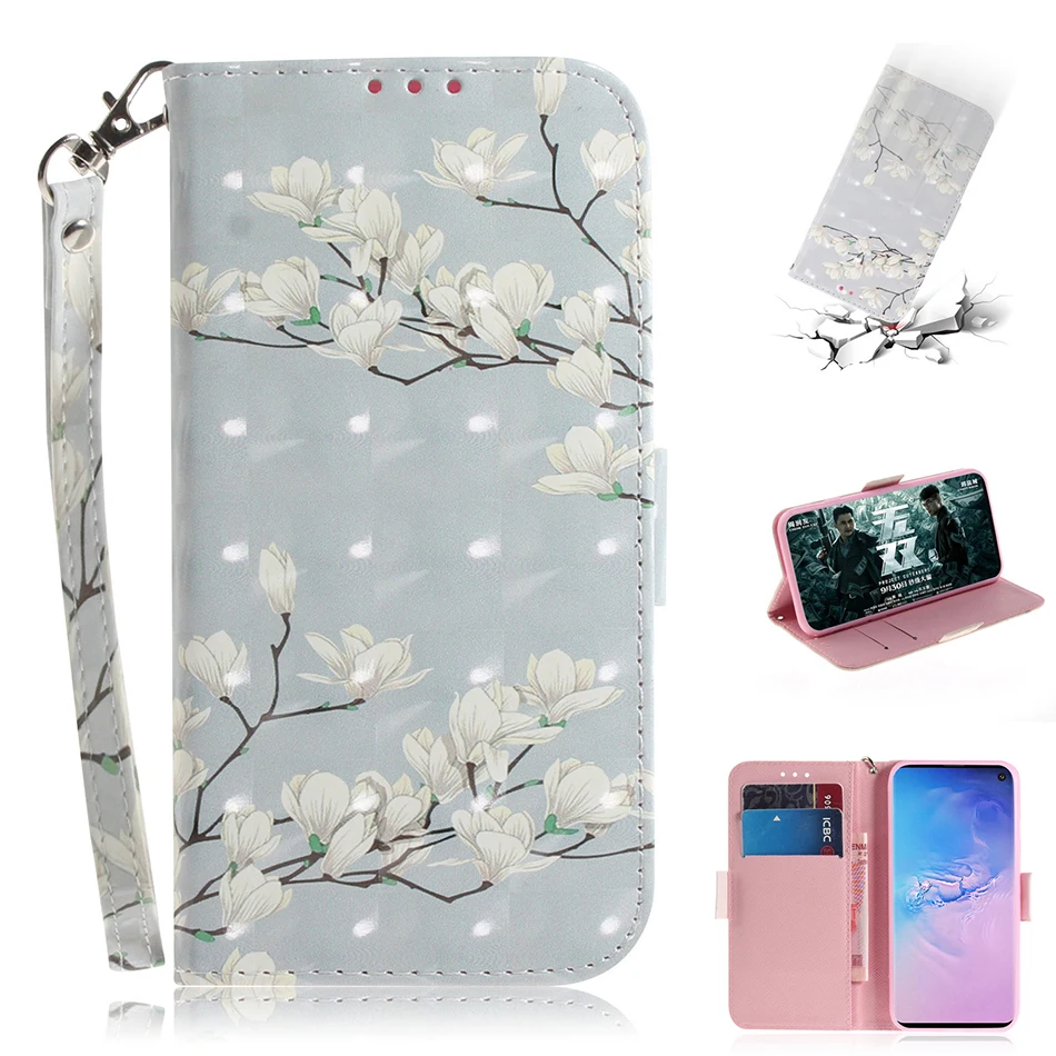 Откидной Чехол и кошелек с подставкой для samsung Galaxy S10 S10E S9 S8 плюс S7 край J2 Core J3 J4 J6 A6 A8 A7 A9 SM-A920F A750 крышка C42