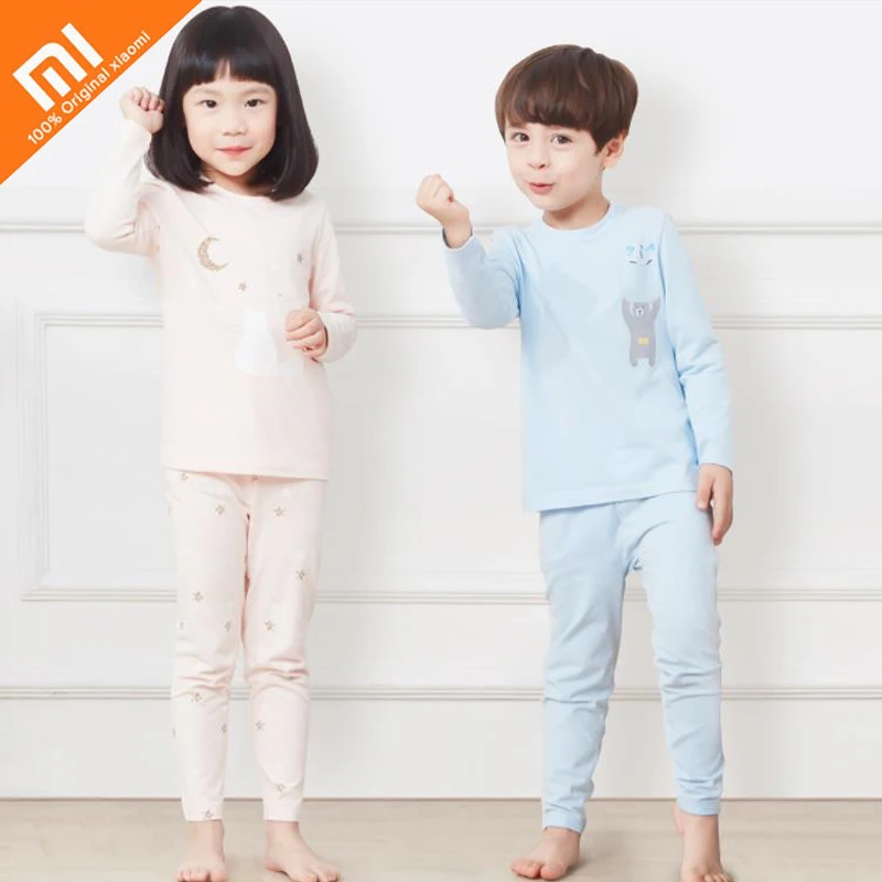 Оригинальный комплект детского нижнего белья из чесаного хлопка xiaomi mijia