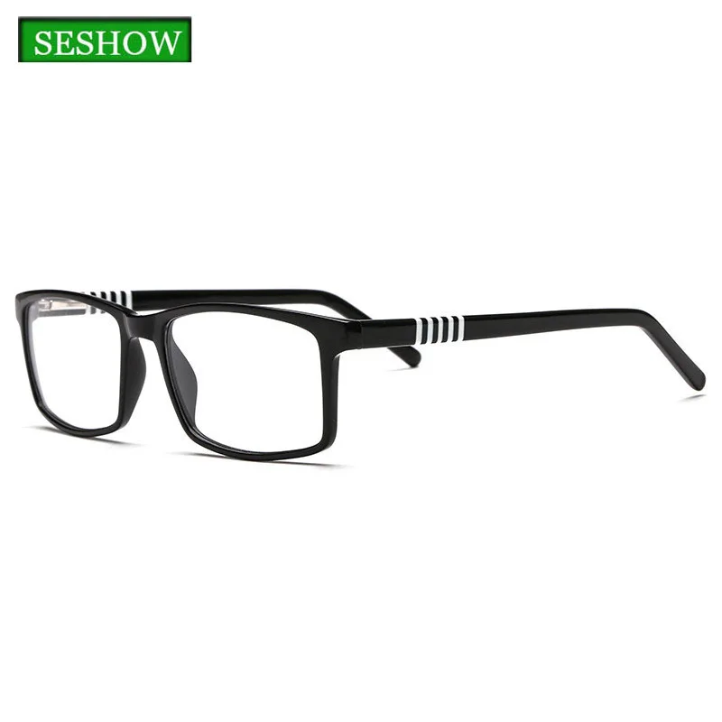 SESHOW новые модные мужские очки оправа фирменный дизайн ацетат квадратные плоские