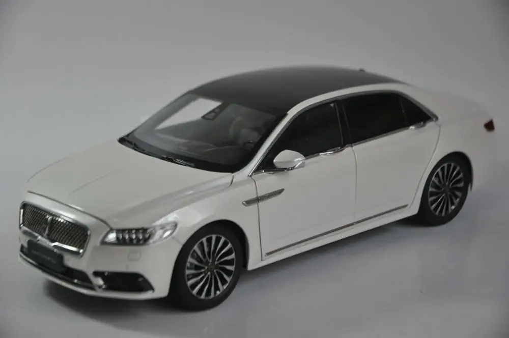 1:18 литая модель для Lincoln Continental 2018 белая оригинальная фабричная Коллекция