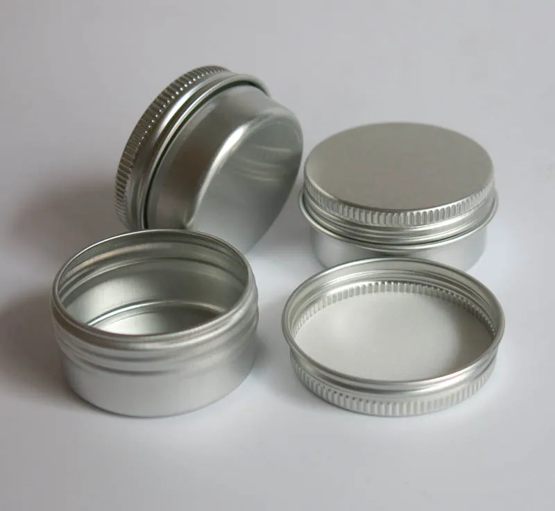 50X15 г Алюминий горшок банки банку 1/2oz металла упаковки косметики, 15cc Профессиональные Тени для век косметика контейнер