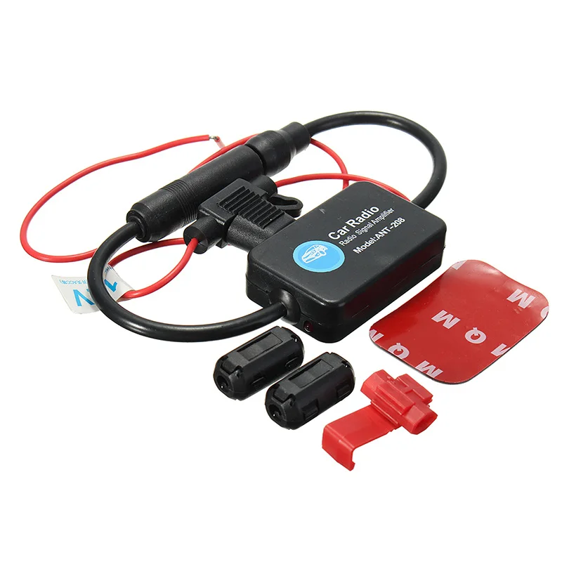 Проводакция! Новейший универсальный автомобильный радиоприемник FM 12 В усилитель