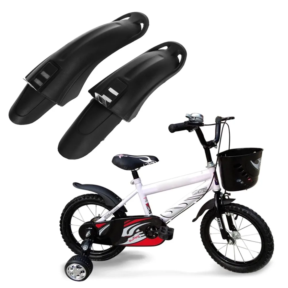 

1 Pair Bicycle Mudguard Front Rear Dustproof For 12/14inch Children Bike