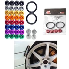 JDM стиль алюминиевый бампер быстросъемный крепеж крыло шайбы для Honda Civic Интегра и универсальный автомобиль QRF002