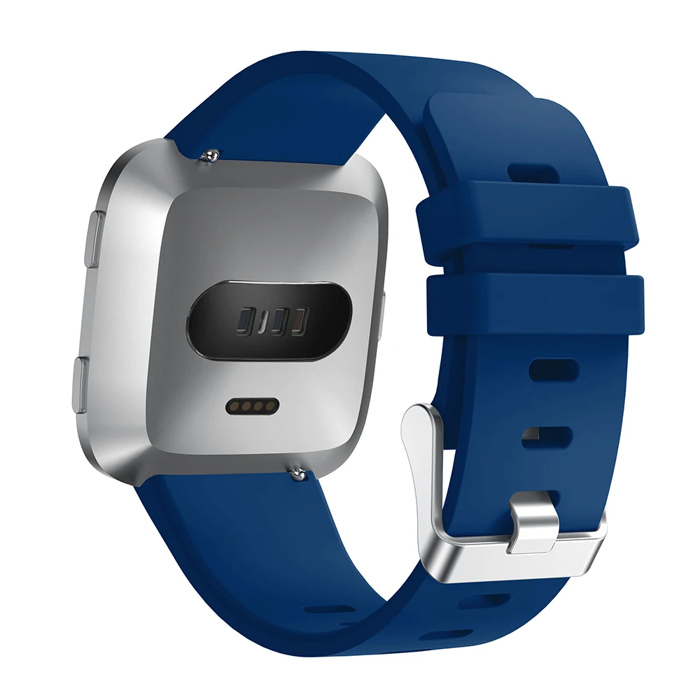 Силиконовый ремешок для наручных часов Fitbit Versa смарт браслет сменные спортивные