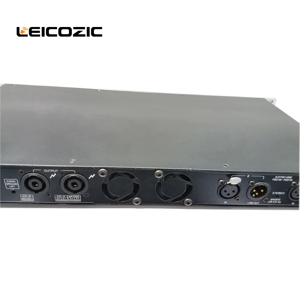 Leicozic DX2150 250 Вт* 2 усилитель мощности класса d 1u, профессиональный усилитель, цифровой усилитель звука для сцены, концертной студии, церкви