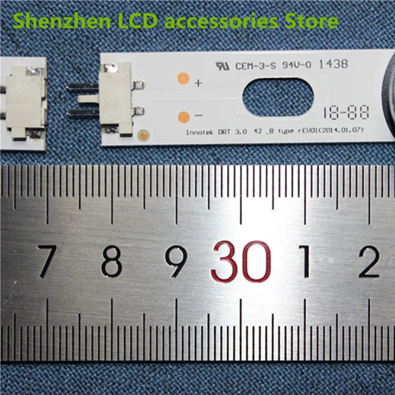 8 шт./лот 4" ТВ СВЕТОДИОДНЫЙ подсветка полосы для LG Innotek DRT 3,0 42" A/B Тип 42LB5500 42lb5600100% Новинка