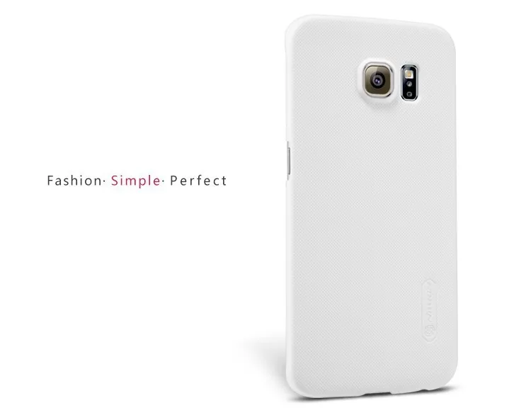 Для samsung Galaxy S6 Edge чехол NILLKIN роскошный матовый защитный чехол-накладка s для samsung S6 edge G9250 с подарком