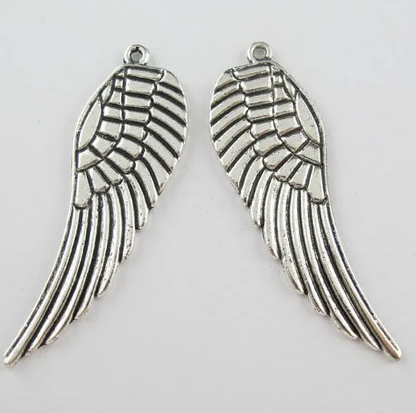 Винтаж браслет из сплава с крыльями ангела клюшки для гольфа рисунком сердца