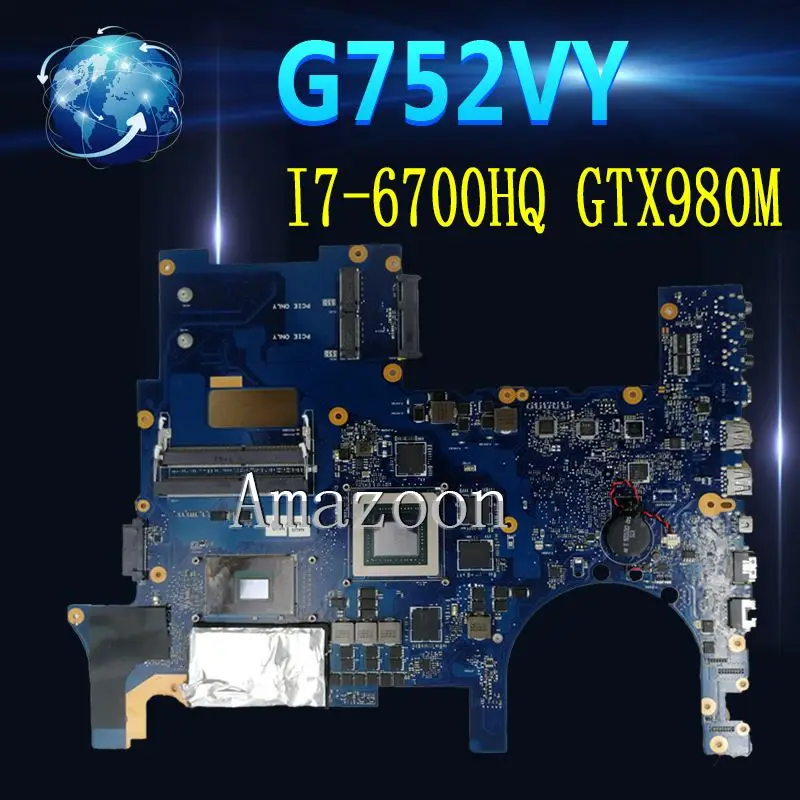 Материнская плата для ноутбука Amazoon ROG G752VY ASUS G752V G752 протестированная