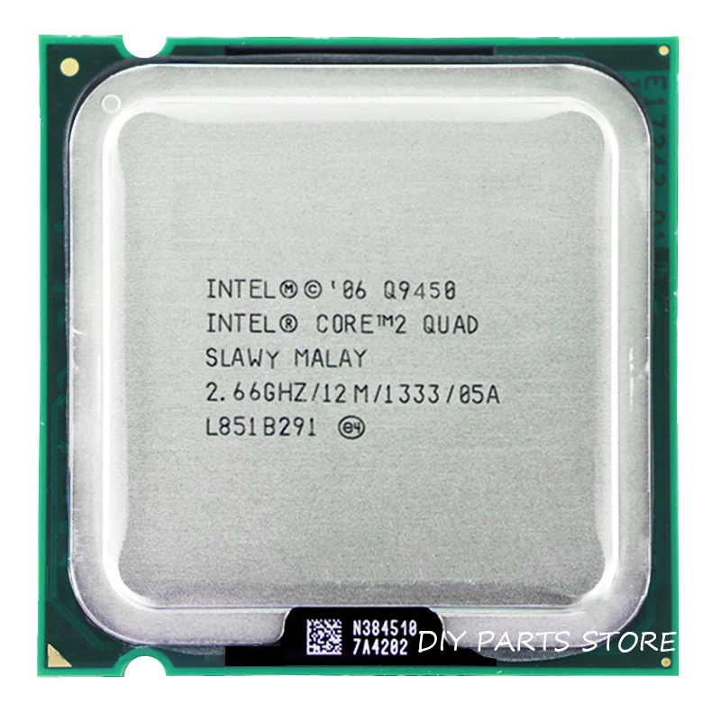 4 ядерный процессор INTEL core 2 Quad Q9450 5 ГГц/12M /1333 ГГц) разъем LGA 775|intel core|intel 2cpu intel |