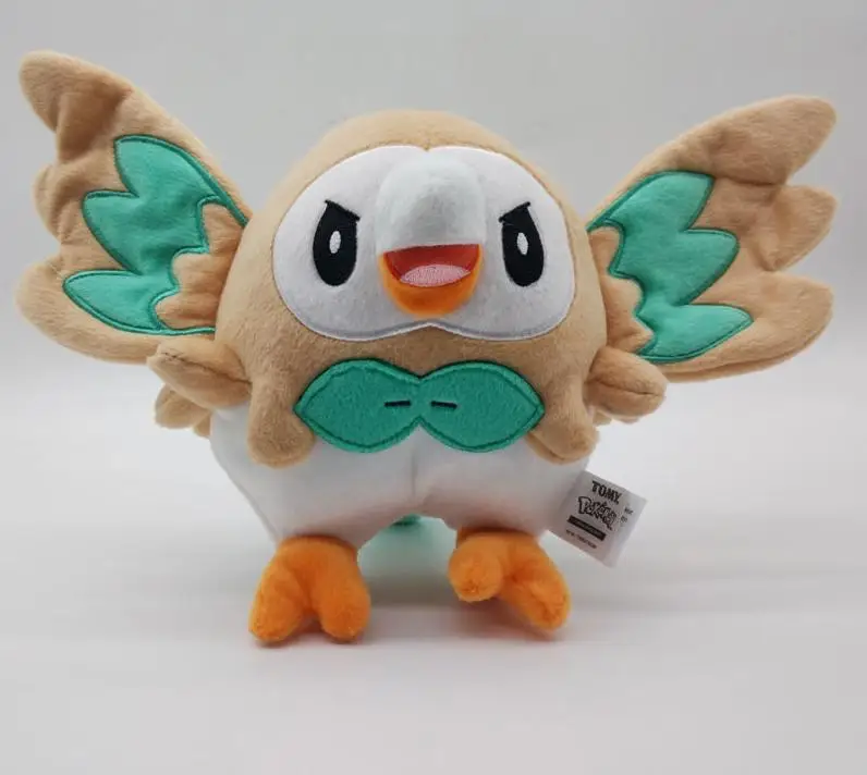 Новинка года официальный TOMY Аутентичные Sun& Moon Rowlet " плюшевые куклы мягкая подарок