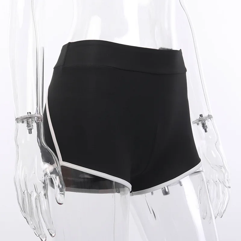 Sport Leggings Yoga Activewear Shorts Women Summer Sports Fitness Gym Workout Waistband skinny shorts | Спорт и развлечения