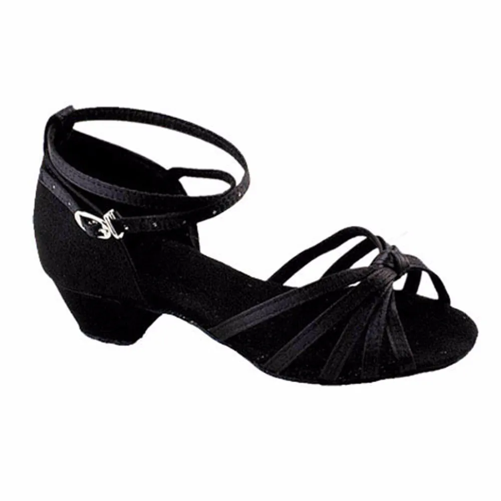 2018 новый дизайн леопардовая детская обувь для латинских танцев Детская