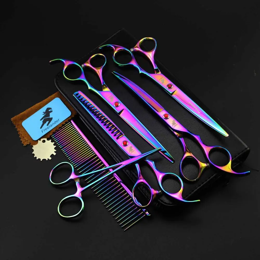 Freelander набор ножниц для груминга домашних животных 7 дюймов профессиональные