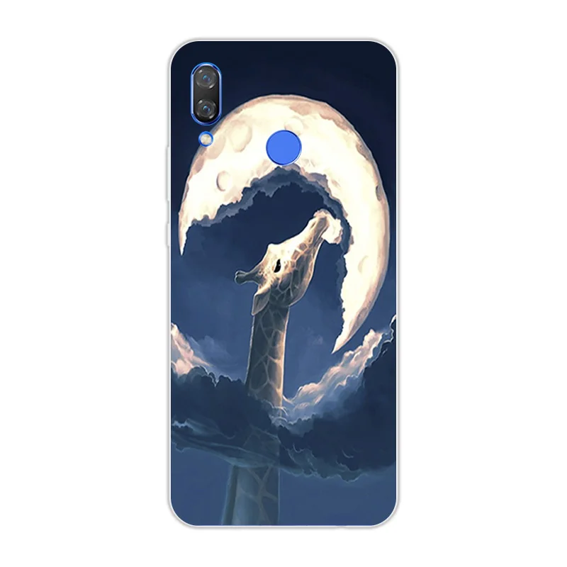 Силиконовый чехол для Huawei nova 3 прозрачный телефона 6 дюйма ультратонкие мягкие