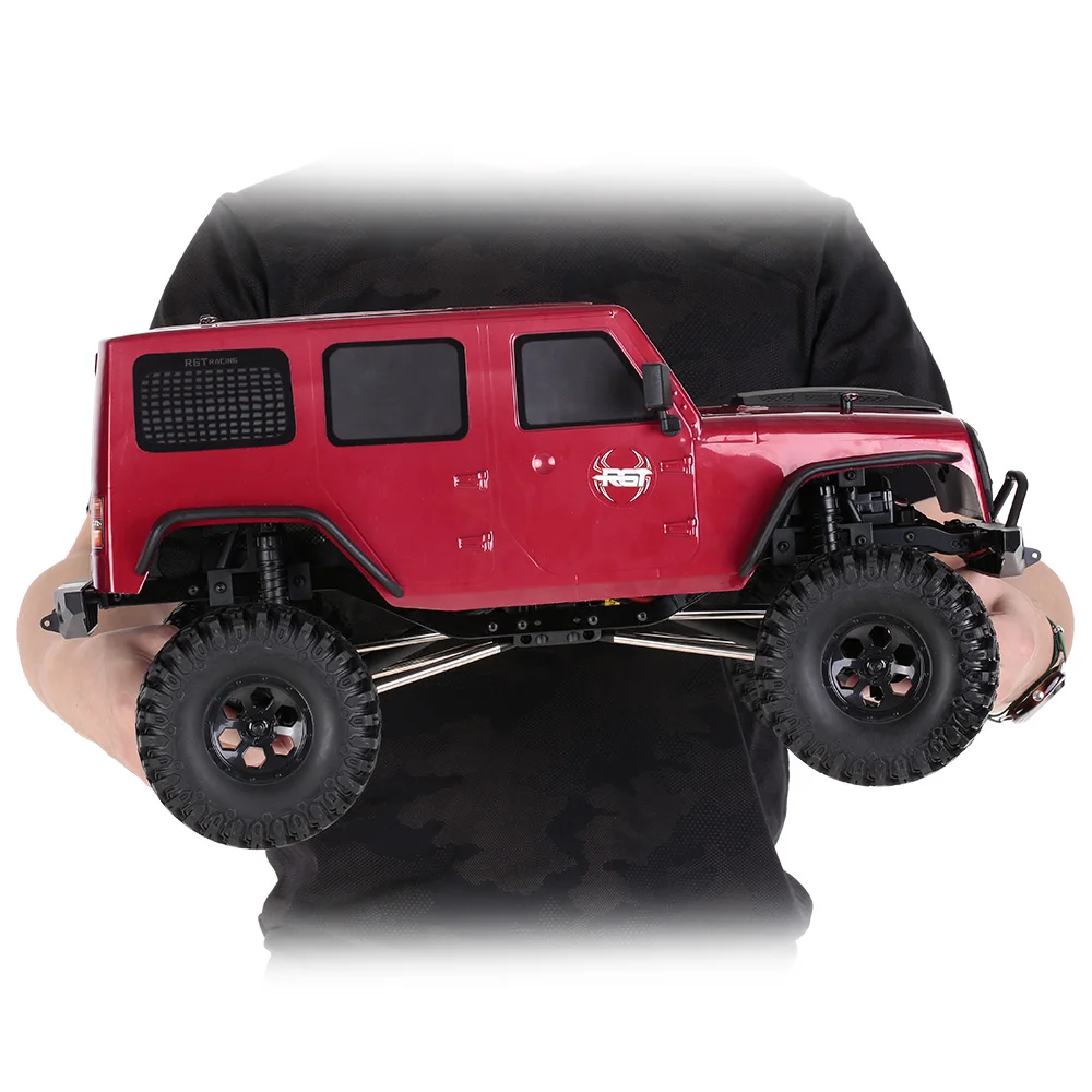 86100 Радиоуправляемый автомобиль 1/10 2 4G 4WD RC Рок Гусеничный внедорожник