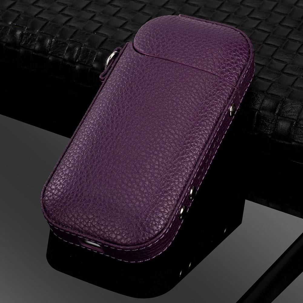 Модный Цветной корпус поверхность из искусственной кожи для IQOS II III электронная