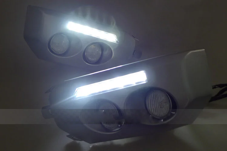 LED 2007 ~ 2014 Cruiser FJ дневной свет туман фар vios Corolla Camry Hiace Тундра Сиена Yaris | Автомобили и