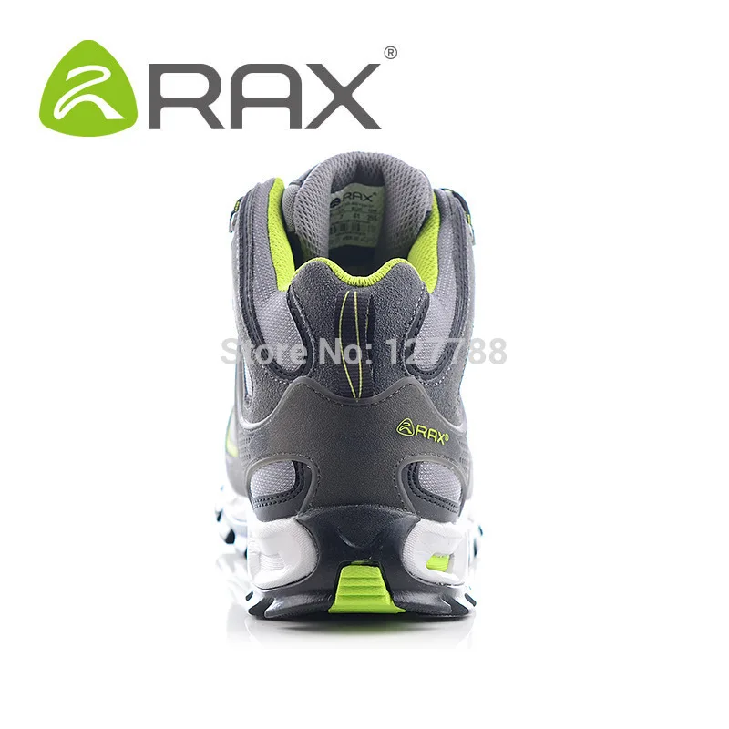 Rax высокое качество зимняя непромокаемая походная обувь мужская из натуральной