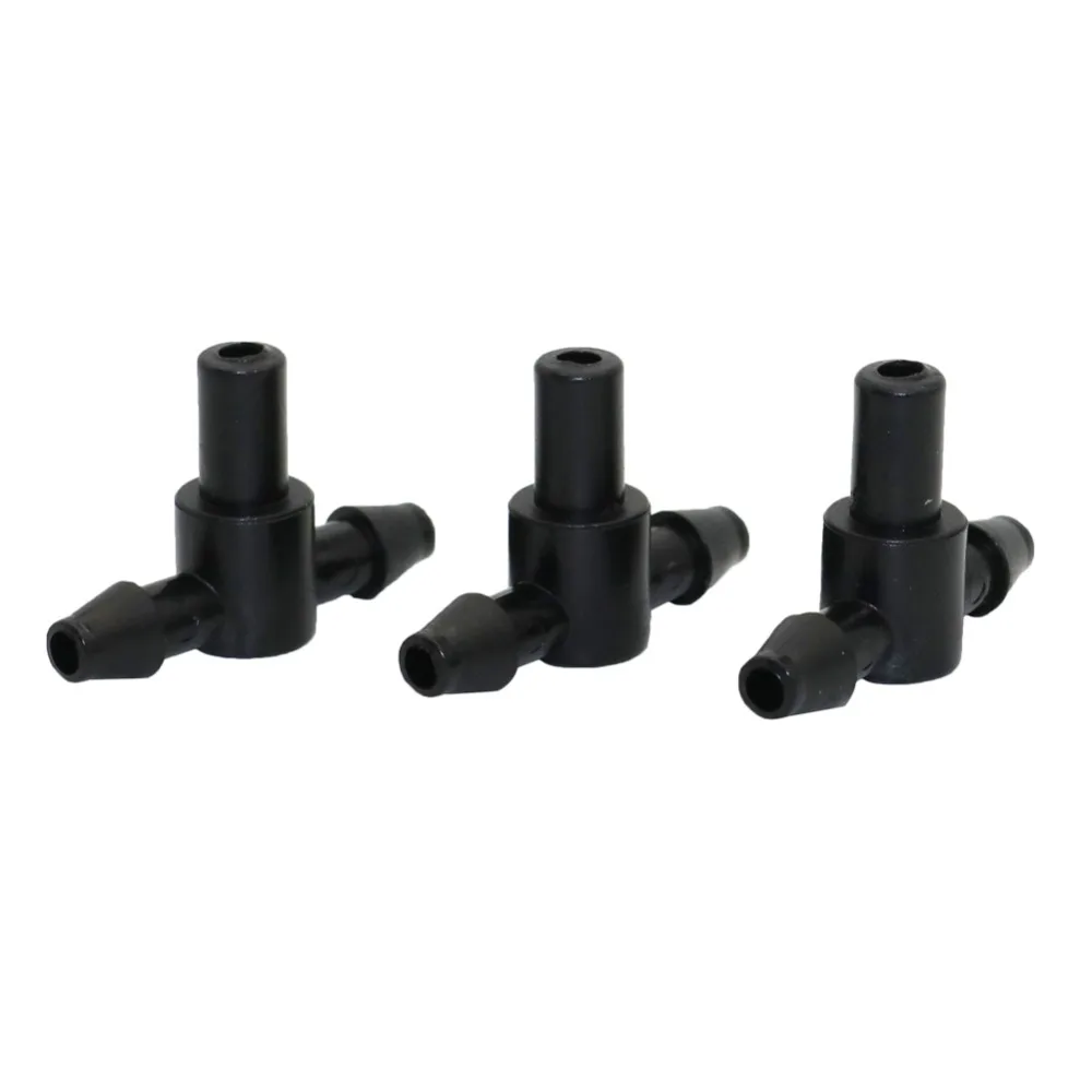 Колючая трехходовая система соединители 4/7 мм для шлангов и 6 насадок полива сада