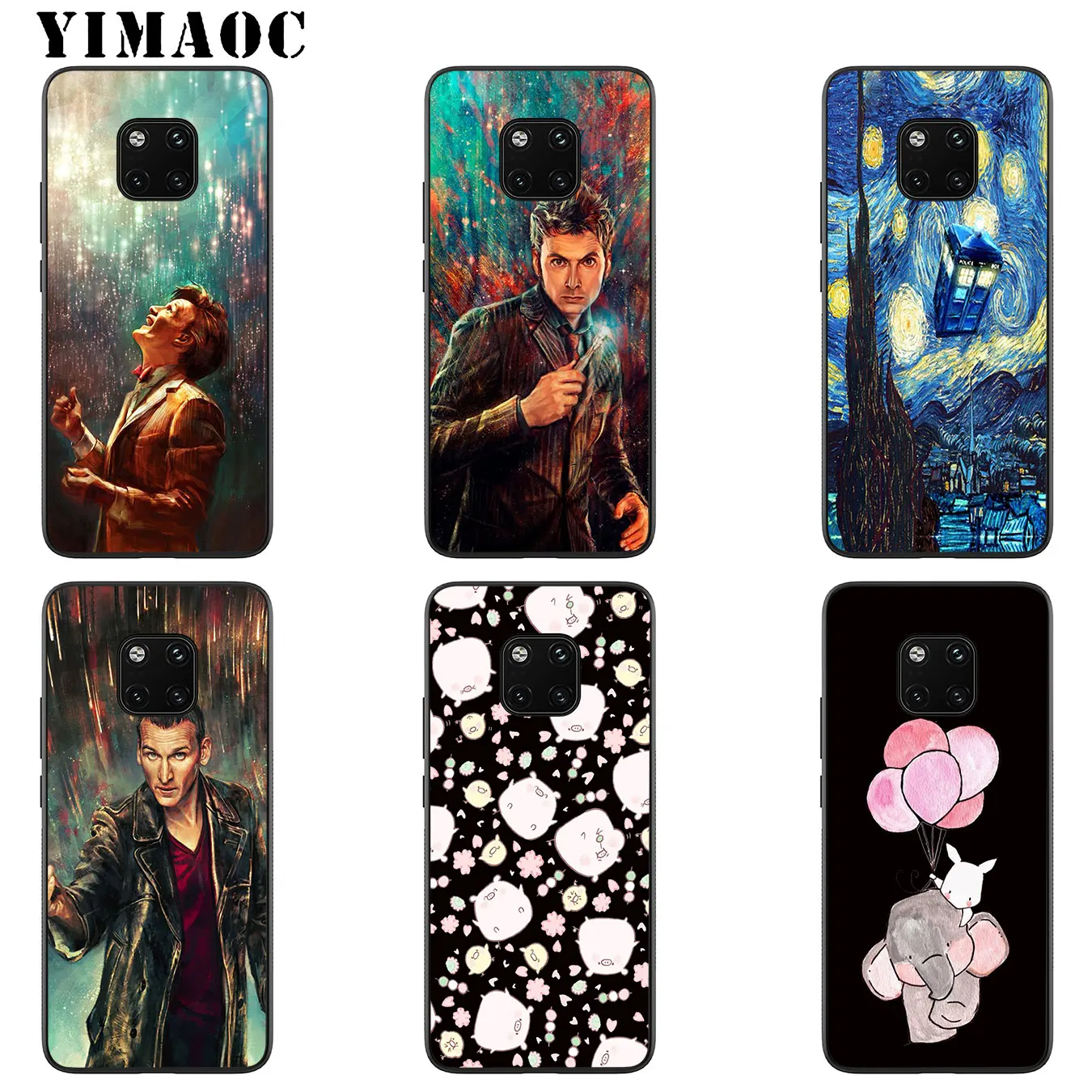 YIMAOC Tardis Box Doctor Who Мягкий силиконовый чехол для телефона Huawei Mate 30 20 10 Pro Lite Nova 5I 3i 3 2i 2