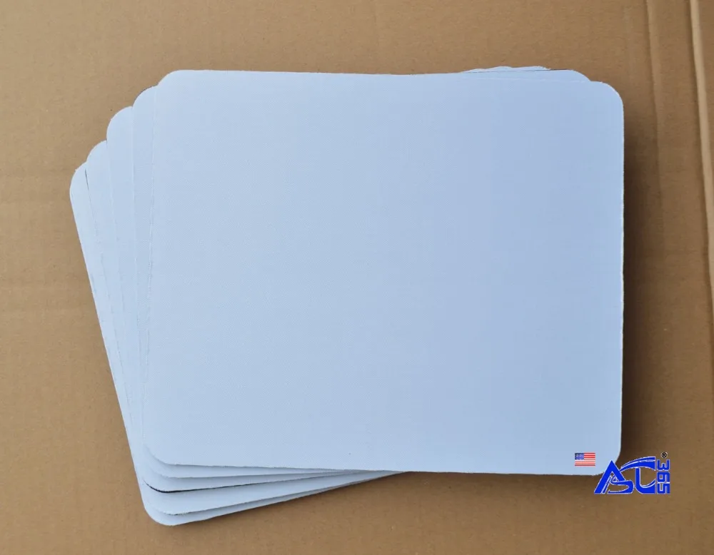 160 pcs Blank Sublimation Mouse Pad Dye INK Transfer Snow White Top-rated coated surface | Канцтовары для офиса и дома