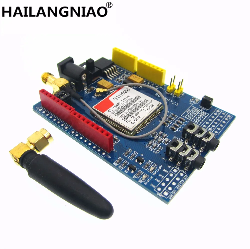 

new 1PCS/LOT SIM900 GPRS/GSM Shield Development Board Quad-Band Module For Compatible