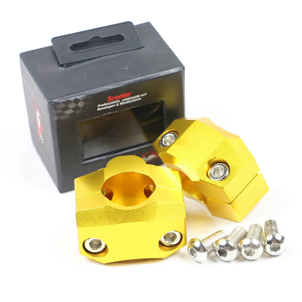 Универсальный Мотоцикл с ЧПУ Алюминиевый сплав зажимы руля 1 1/8 'མ мм Raiser ручка