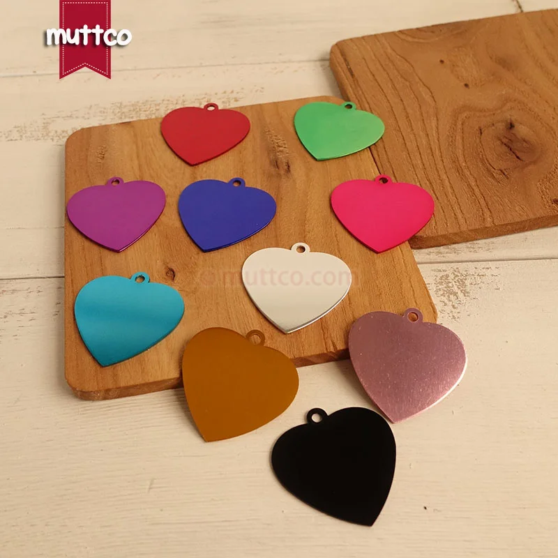 100 шт./лот Бесплатная доставка простая металлическая Пустая Алюминиевая бирка