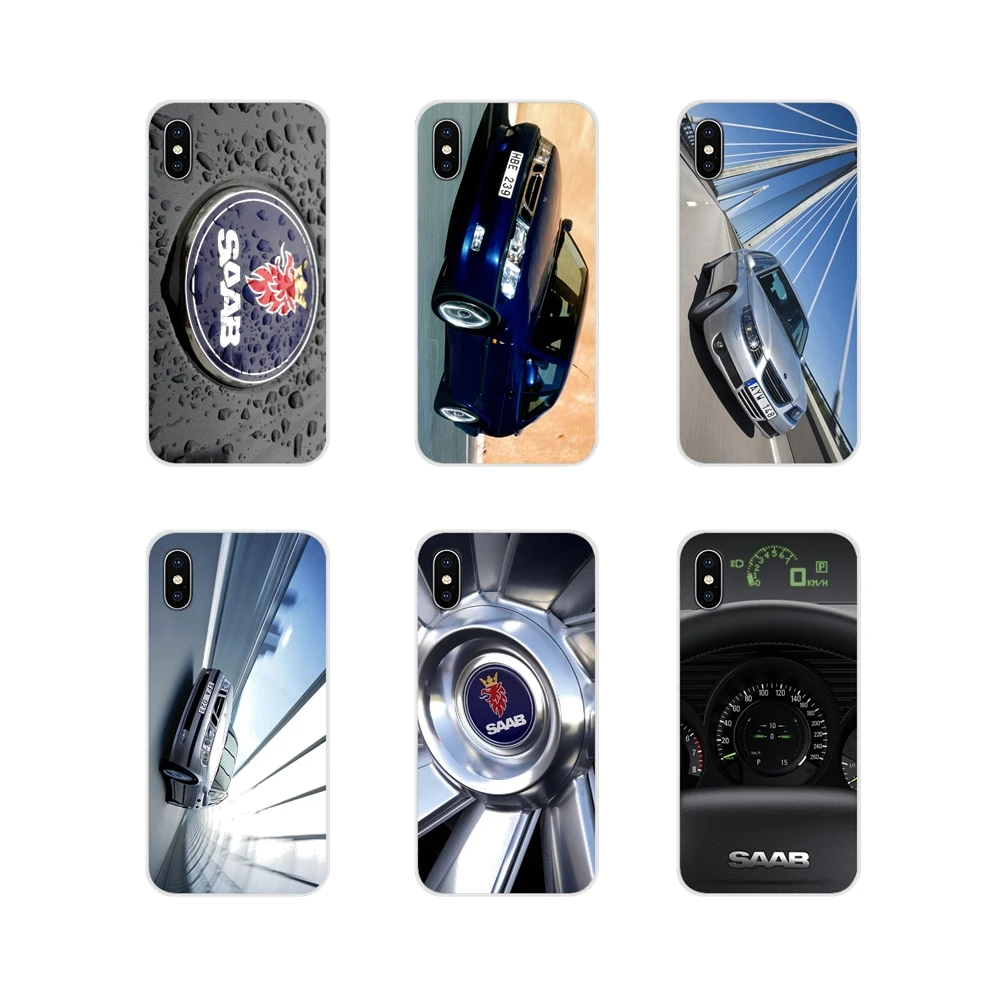 Saab Car для Xiaomi Redmi Note 6A MI8 Pro S2 A2 Lite Se MIx 1 Max 2 3 Oneplus 6T аксессуары чехлы