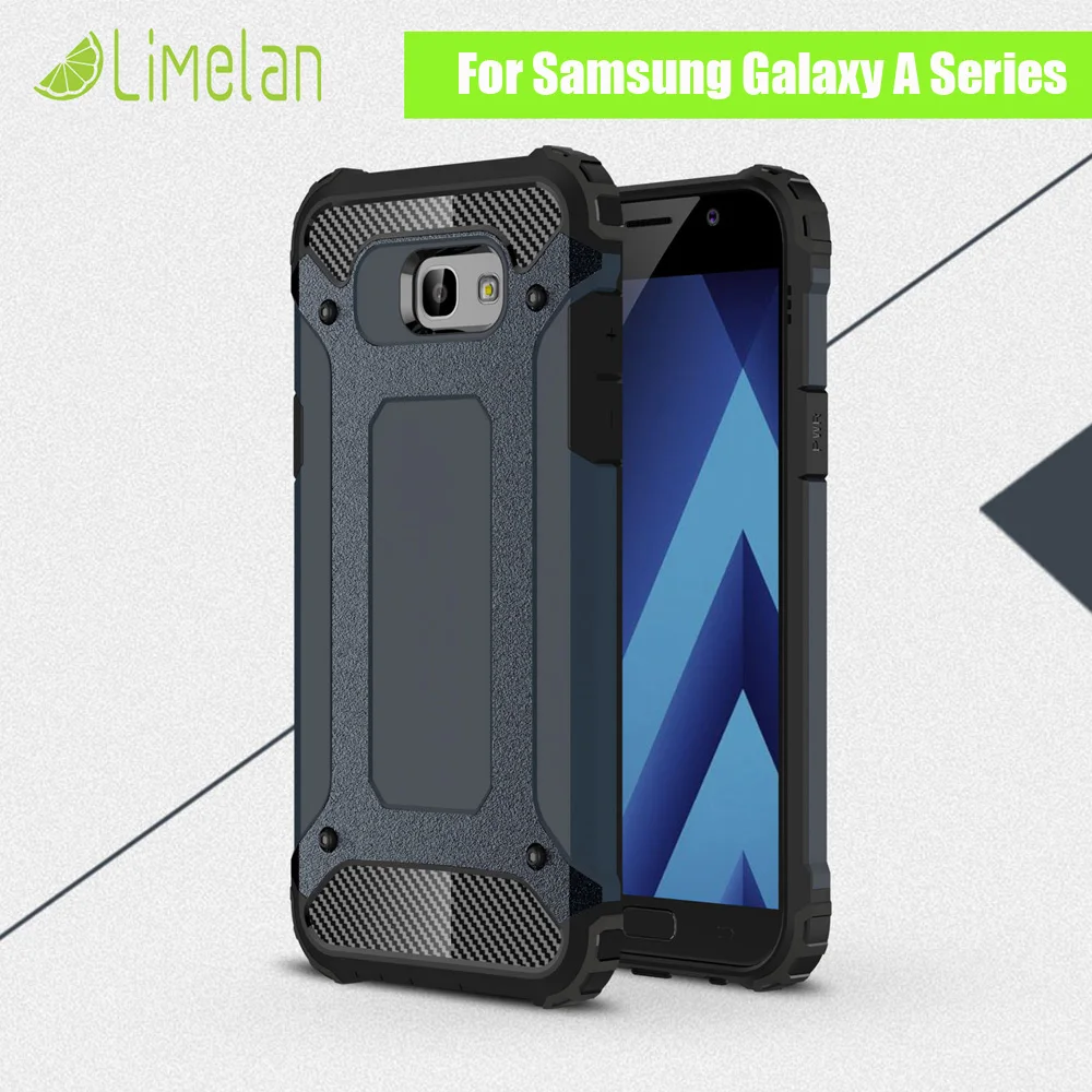 Limelan для Samsung Galaxy A3 A310 A5 A7 A9 2017 A520 A720 чехол телефона силиконовый ударопрочный