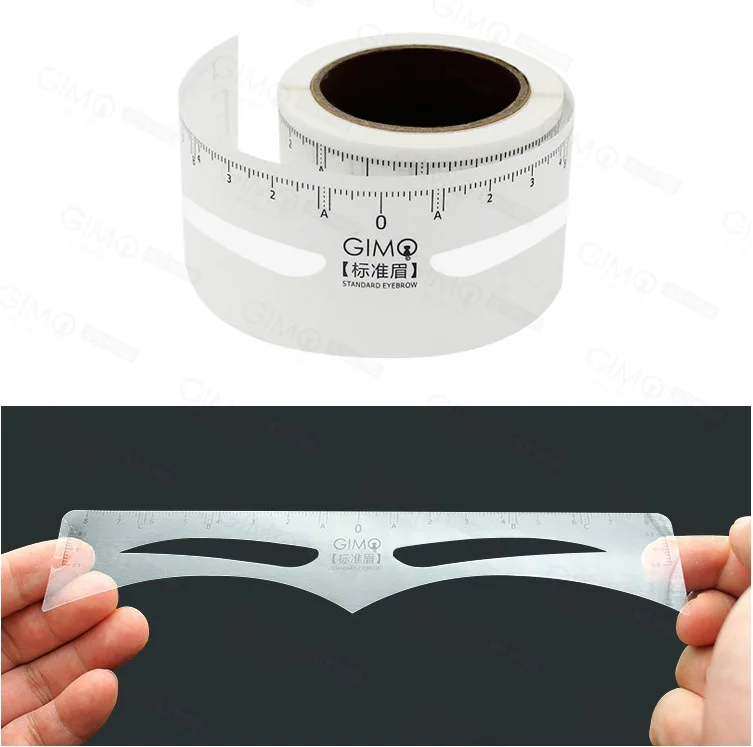 20 штук постоянного макияжа для одноразового миниатюрного коносамента бровей
